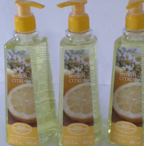 lemon citrus hand soap
